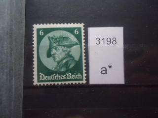 Фото марки Германия Рейх 1933г **