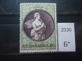 Фото марки Сан Марино 1969г *