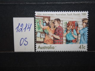 Фото марки Австралия 1989г **