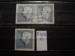 Фото марки Швеция 1957г **