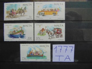 Фото марки Мальта серия 2002г **