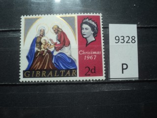 Фото марки Брит. Гибралтар 1967г **