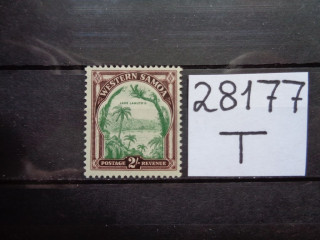 Фото марки Британская Самоа 1935г *