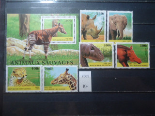 Фото марки Франц. Гвинея 1997г 15 евро **