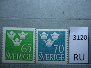 Фото марки Швеция 1949г серия **
