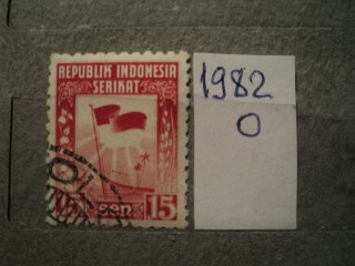 Фото марки Индонезия 1950г