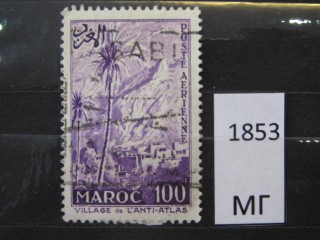 Фото марки Марокко 1955г