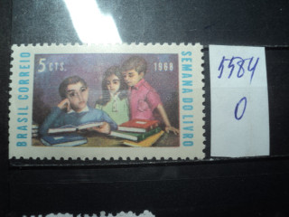 Фото марки Бразилия 1968г **