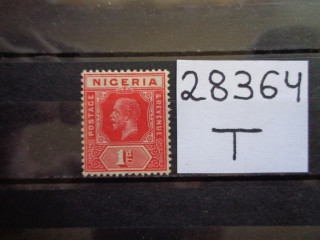 Фото марки Британская Нигерия 1921г **