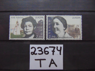 Фото марки Аландские Острова серия 1996г **