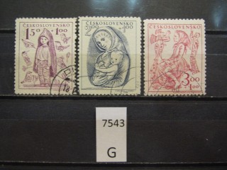 Фото марки Чехословакия 1948г серия
