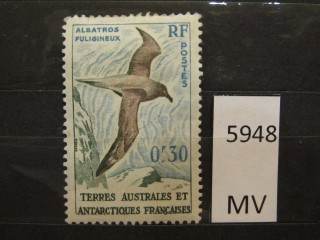 Фото марки Австрал. Антарктика 1956г *