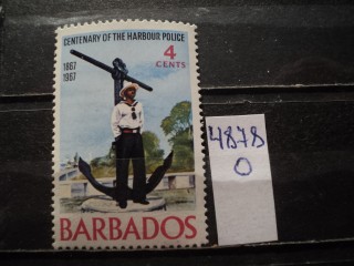 Фото марки Брит. Барбадос 1967г **