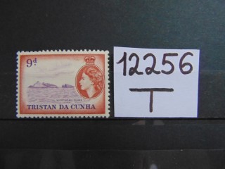 Фото марки Британский Тристран Да Кунья 1954г **