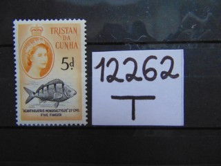 Фото марки Британский Тристран Да Кунья 1960г **