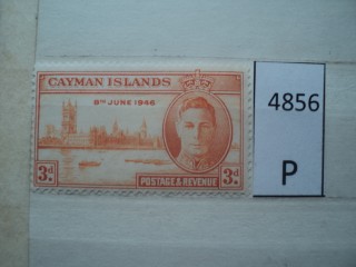 Фото марки Каймановы острова 1946г *