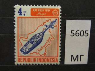 Фото марки Индонезия 1967г *
