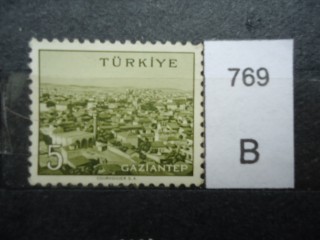 Фото марки Турция 1960г *