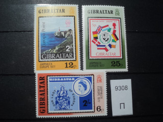 Фото марки Гибралтар 1977г **