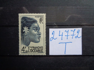 Фото марки Французская Океания 1948г *