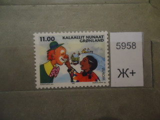 Фото марки Гренландия 2002г (3,5€) *