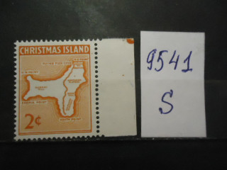 Фото марки Брит. остров Рождества 1963г **