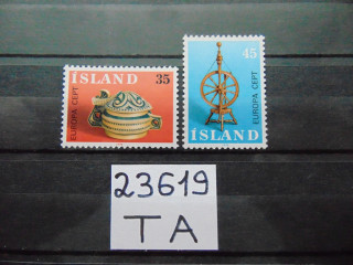 Фото марки Исландия серия 1976г **