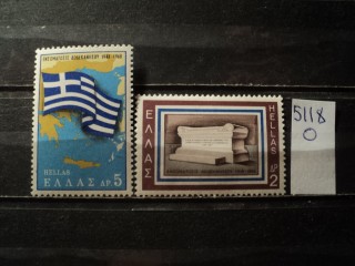 Фото марки Греция серия 1968г **