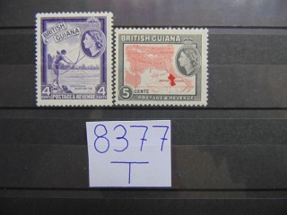 Фото марки Британская Гвиана 1954г *