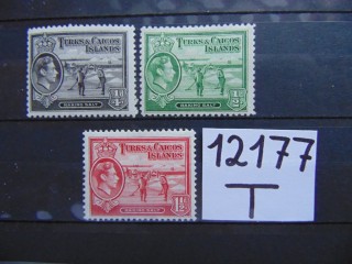 Фото марки Британские Теркс и Кайкос 1938г *