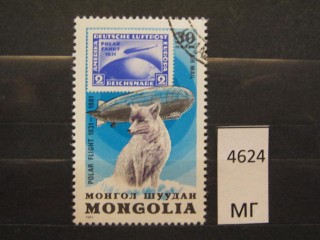 Фото марки Монголия 1981г