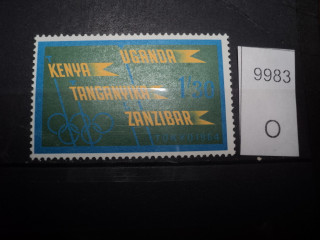 Фото марки Восточная Африка 1964г **