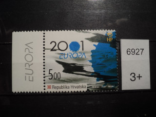 Фото марки Хорватия 2001г **