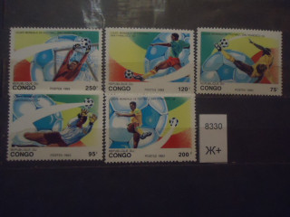 Фото марки Конго 1993г (13€) *