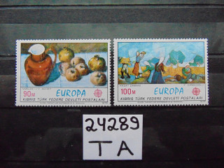 Фото марки Турецкий Кипр серия 1975г **