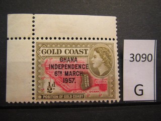Фото марки Гана 1957г *