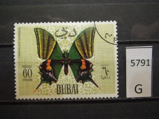 Фото марки Дубаи 1968г