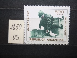 Фото марки Аргентина 1980г **