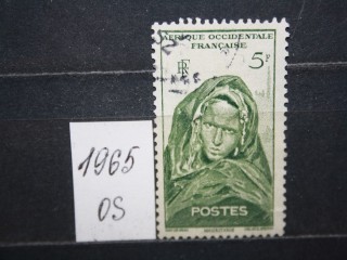 Фото марки Французская Мавритания