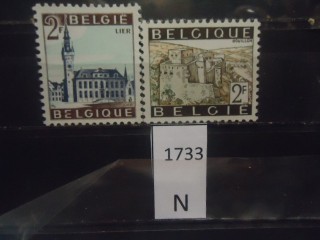 Фото марки Бельгия 1966г серия **