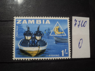 Фото марки Замбия 1964г **