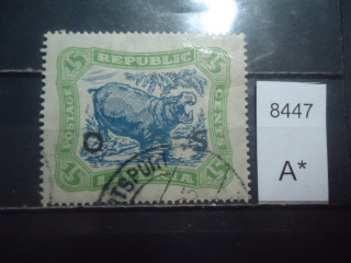 Фото марки Либерия 1923г надпечатка