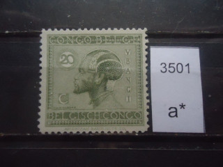 Фото марки Бельгийское Конго 1924г *