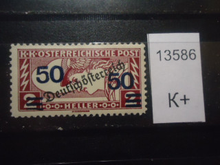 Фото марки Германская оккупация Австрии надпечатка **