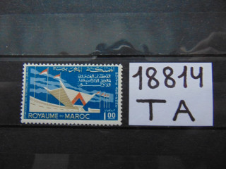 Фото марки Марокко марка авиапочта 1964г **