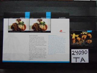 Фото марки Португальские Азорские Острова блок+марка 2005г **