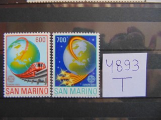 Фото марки Сан Марино серия 1988г **