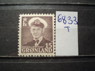 Фото марки Гренландия 1950г **