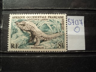 Фото марки Франц. Западная Африка 1955г *