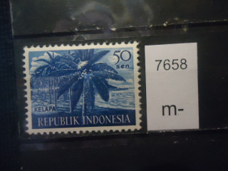 Фото марки Индонезия 1960г **